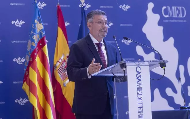 Toma de posesión del nuevo subdelegado del Gobierno en Alicante, Manuel Pineda, en Casa Mediterráneo