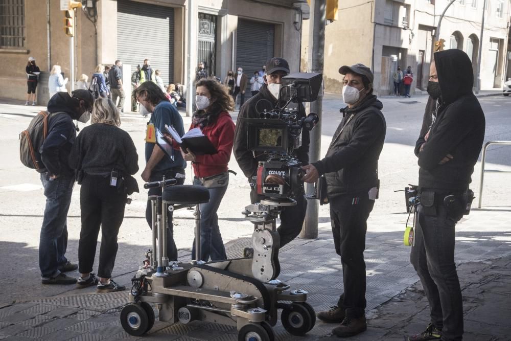 Rodatges «Las leyes de la frontera» a Manresa