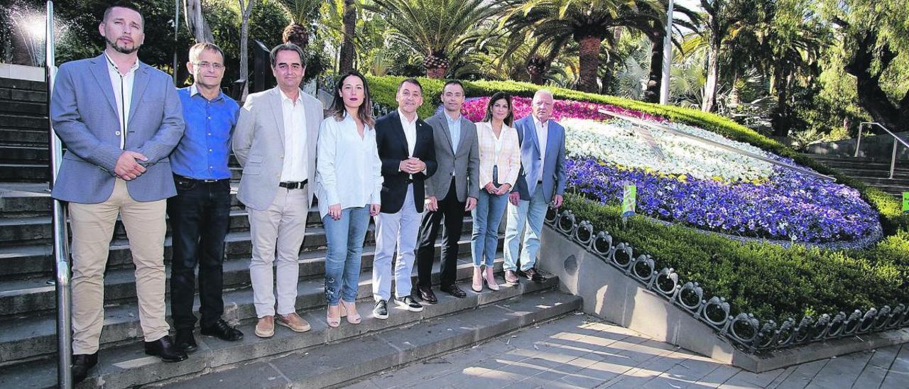 Los candidatos de los principales partidos que concurrieron a las elecciones municipales en Santa Cruz de Tenerife el pasado 28 de mayo.