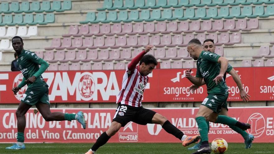 Jaime Sancho, jugador del Zamora CF: "Las notas se dan en mayo"