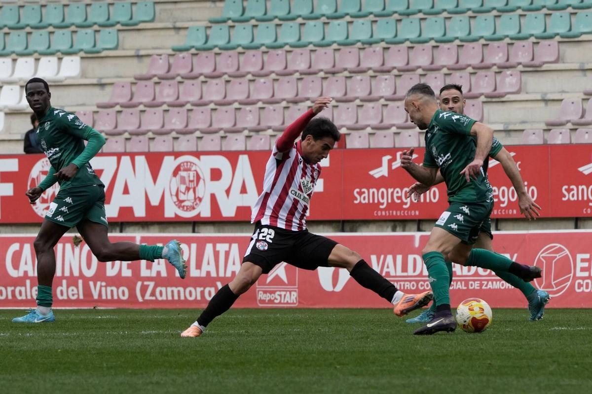 Jaime Sancho, en un momento del partido,