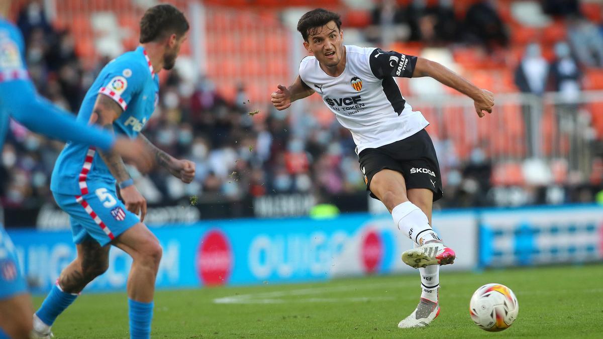 Guillamón contra el Atlético de Madrid