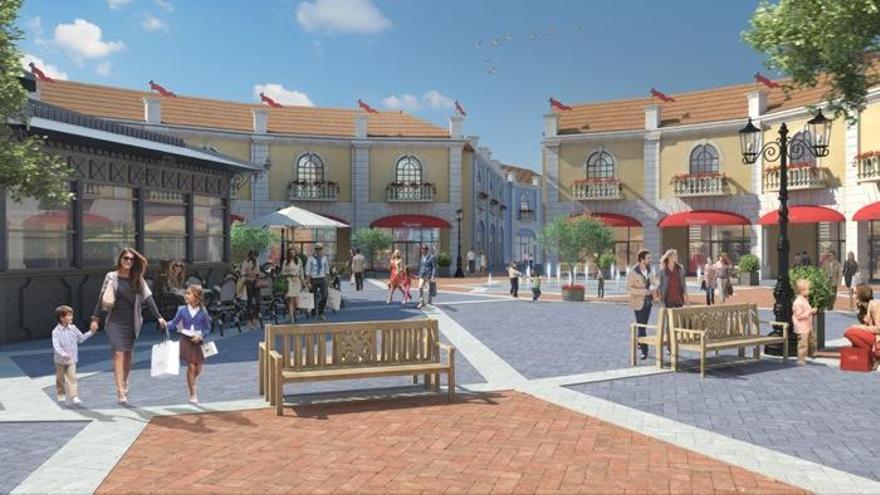 Recreación de cómo será la ampliación del Plaza Mayor.