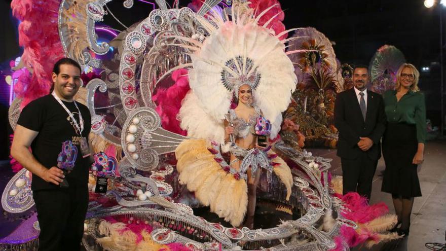 Sheila Rodríguez Alonso, reina del Carnaval de Los Cristianos