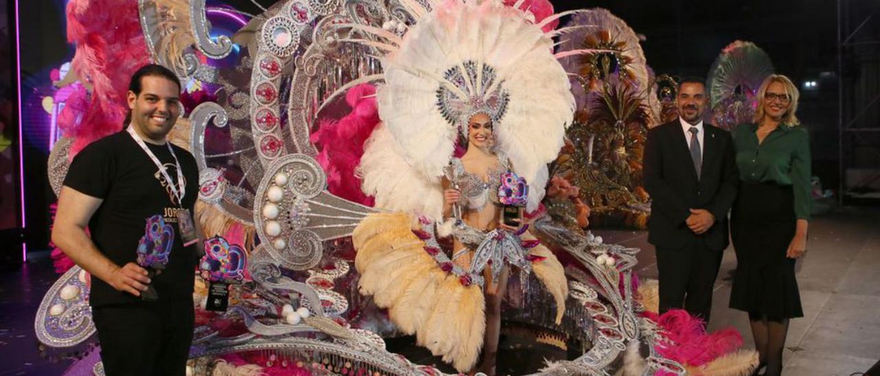 Sheila Rodríguez Alonso, reina del Carnaval de Los Cristianos