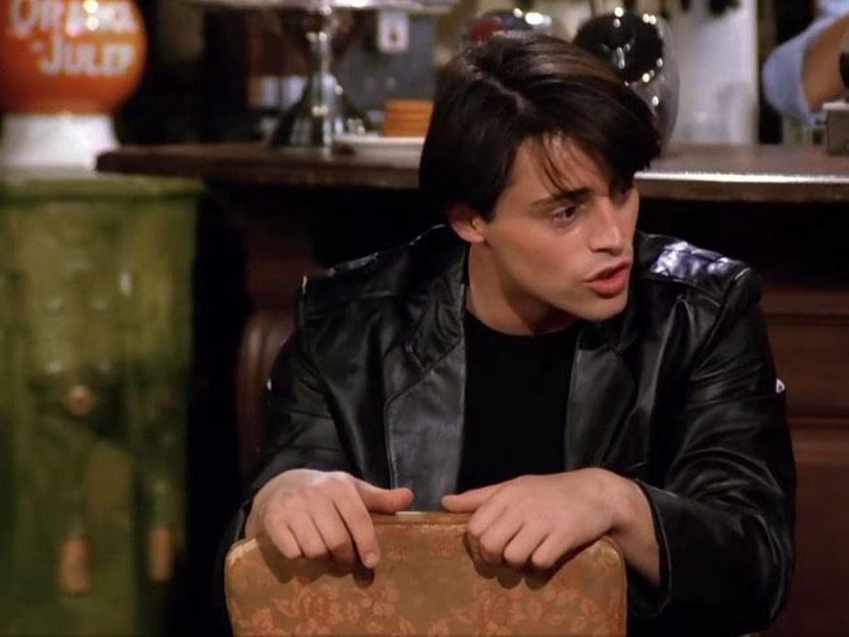 Joey Tribbiani en el episodio 1 de Friends