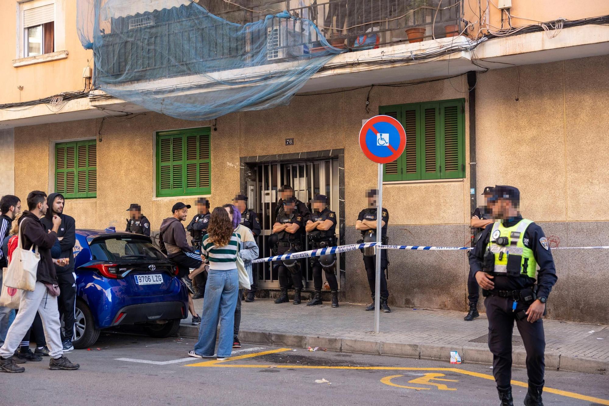 Desahucio de una mujer y sus tres hijos en Son Gotleu