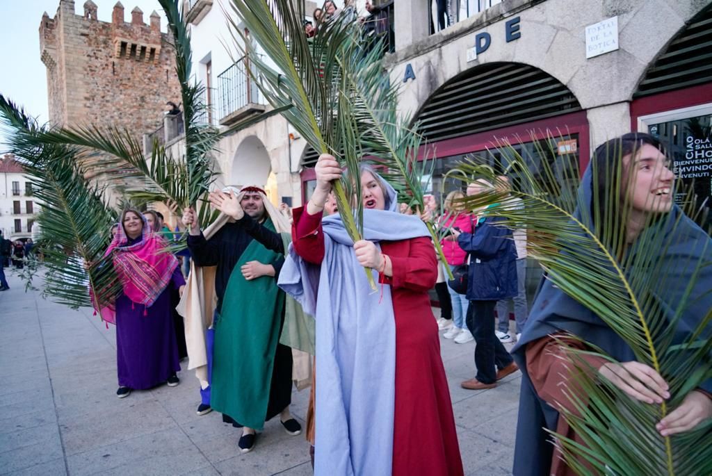 Las imágenes de la Pasión Viviente de Cáceres