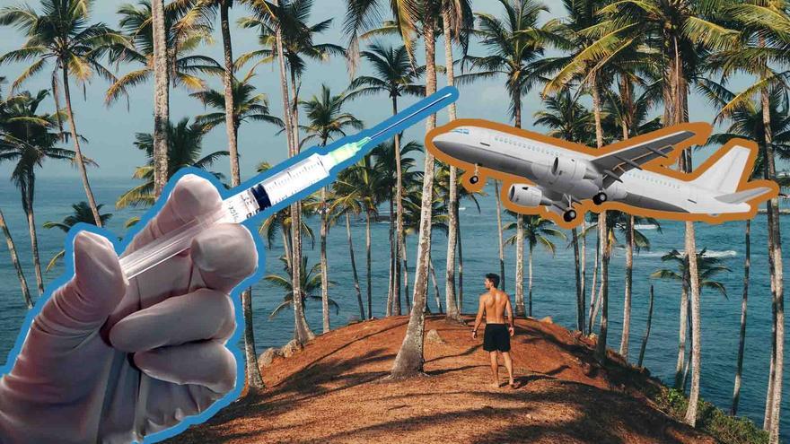Playas, palmeras y vacunas: llega el turismo inmunológico