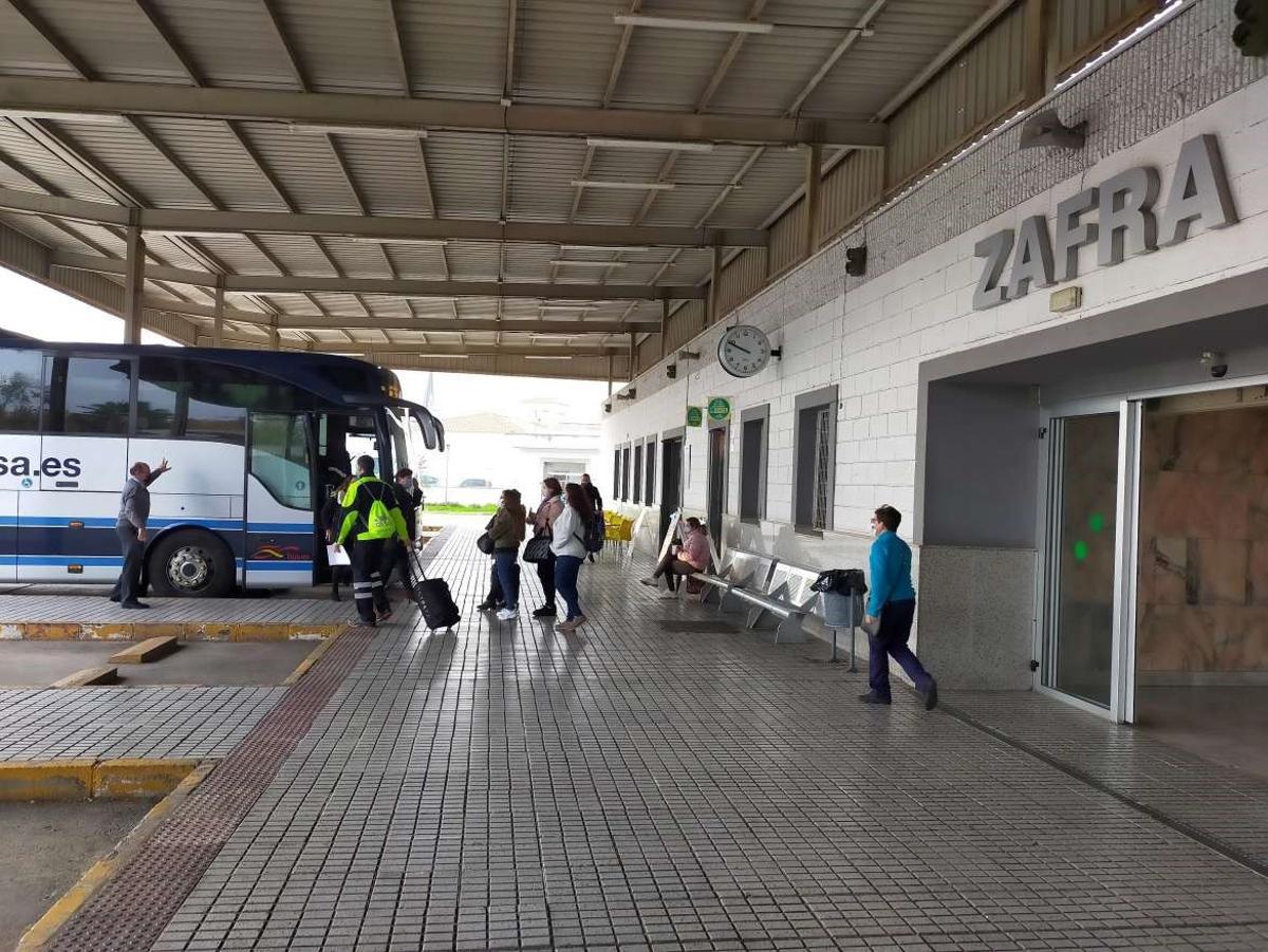 Estación de autobuses de Zafra.