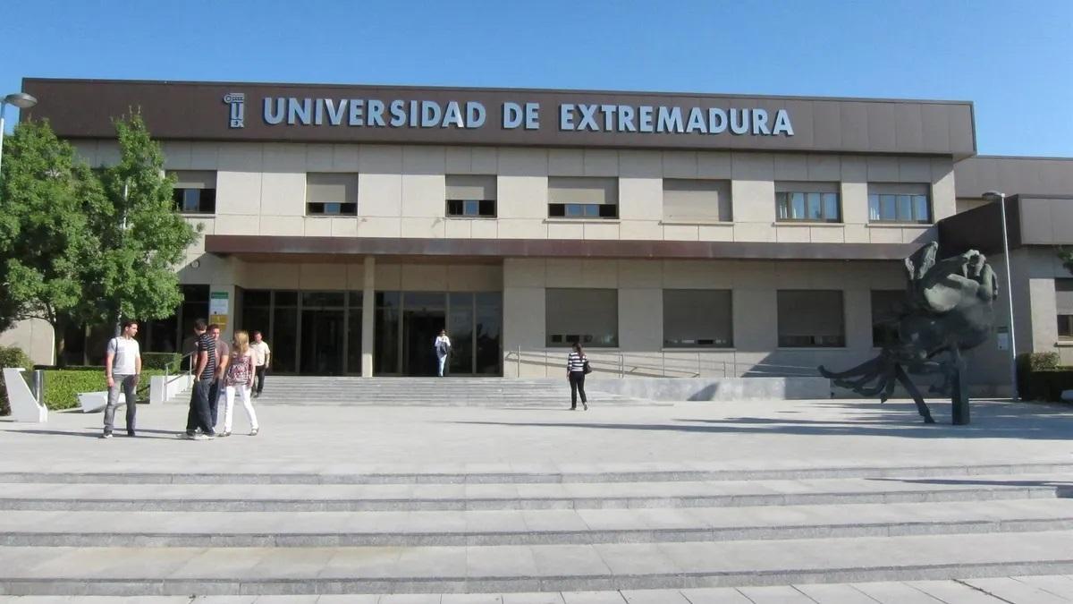 Sede del Rectorado de la UEx, en Badajoz.