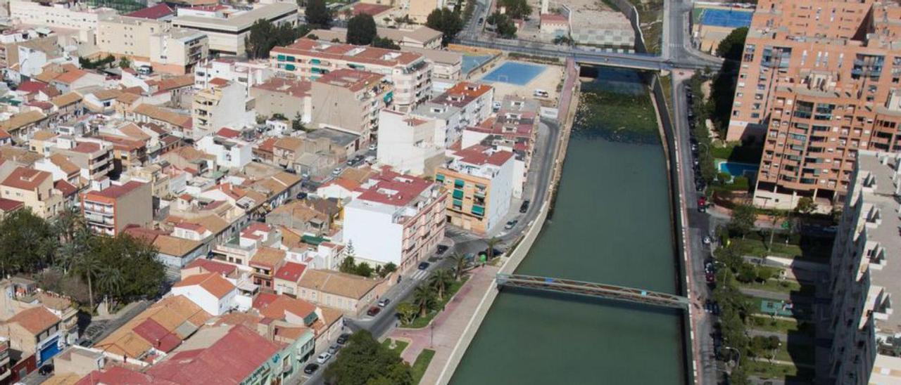 Imagen aérea de la zona sur de la ciudad de Aliante.  | JOSE NAVARRO