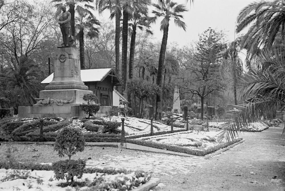 Nevada en Málaga del 3 de febrero de 1954.