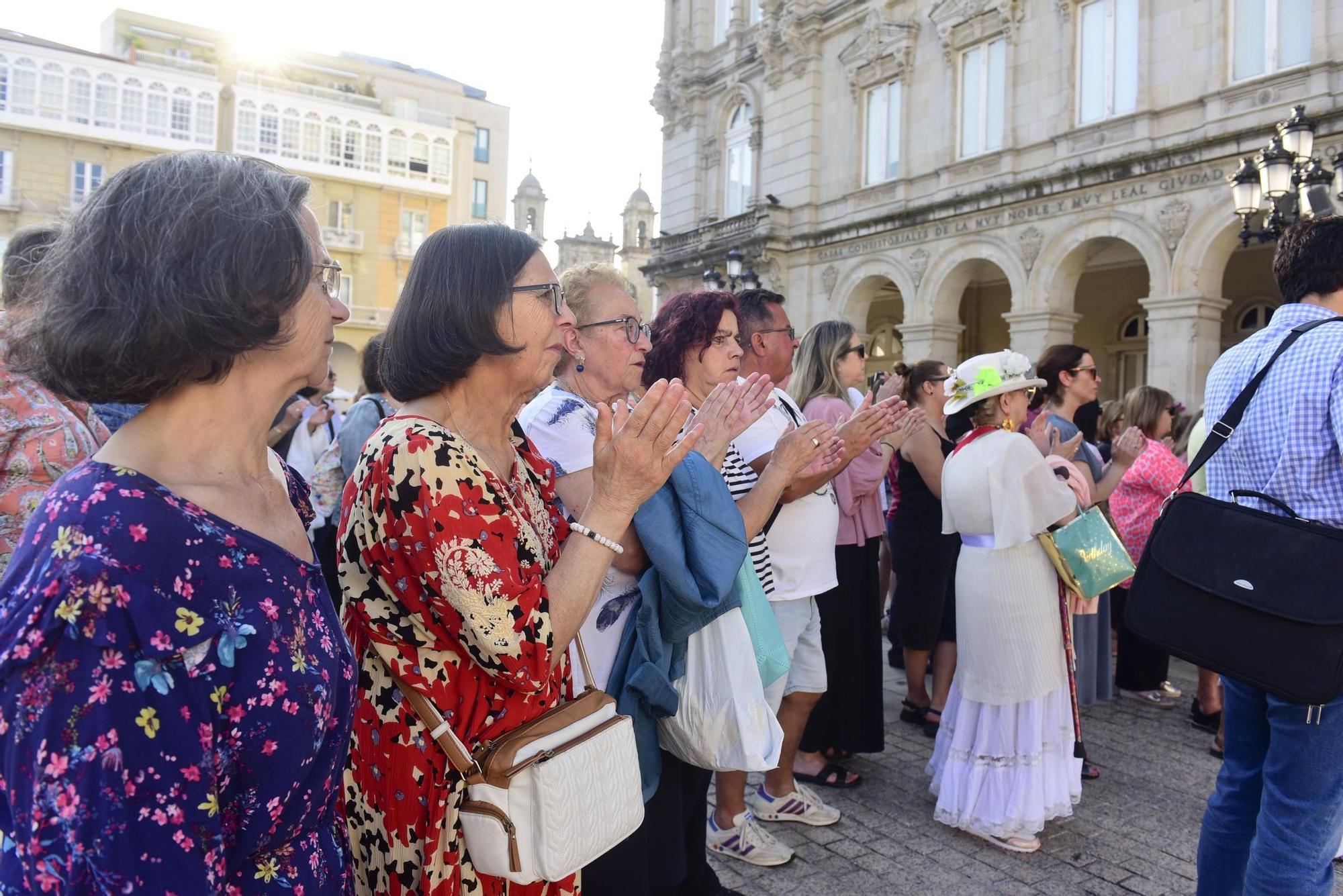 Clamoroso silencio en A Coruña por el crimen machista en la Sagrada Familia