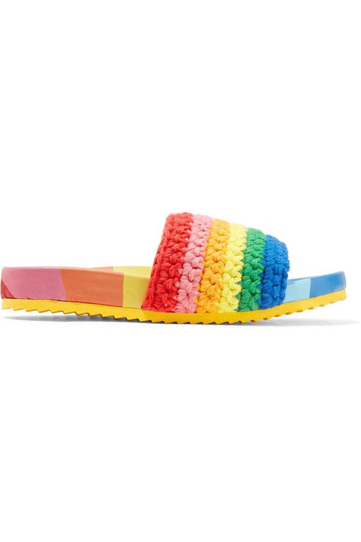 Las sandalias arcoiris