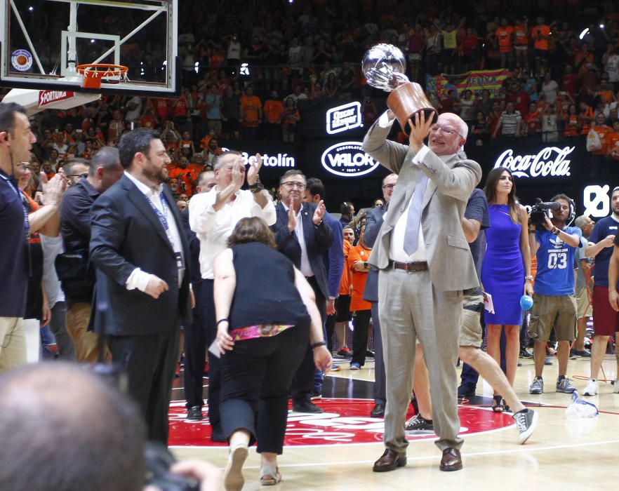 Así ha sido la celebración del Valencia Basket