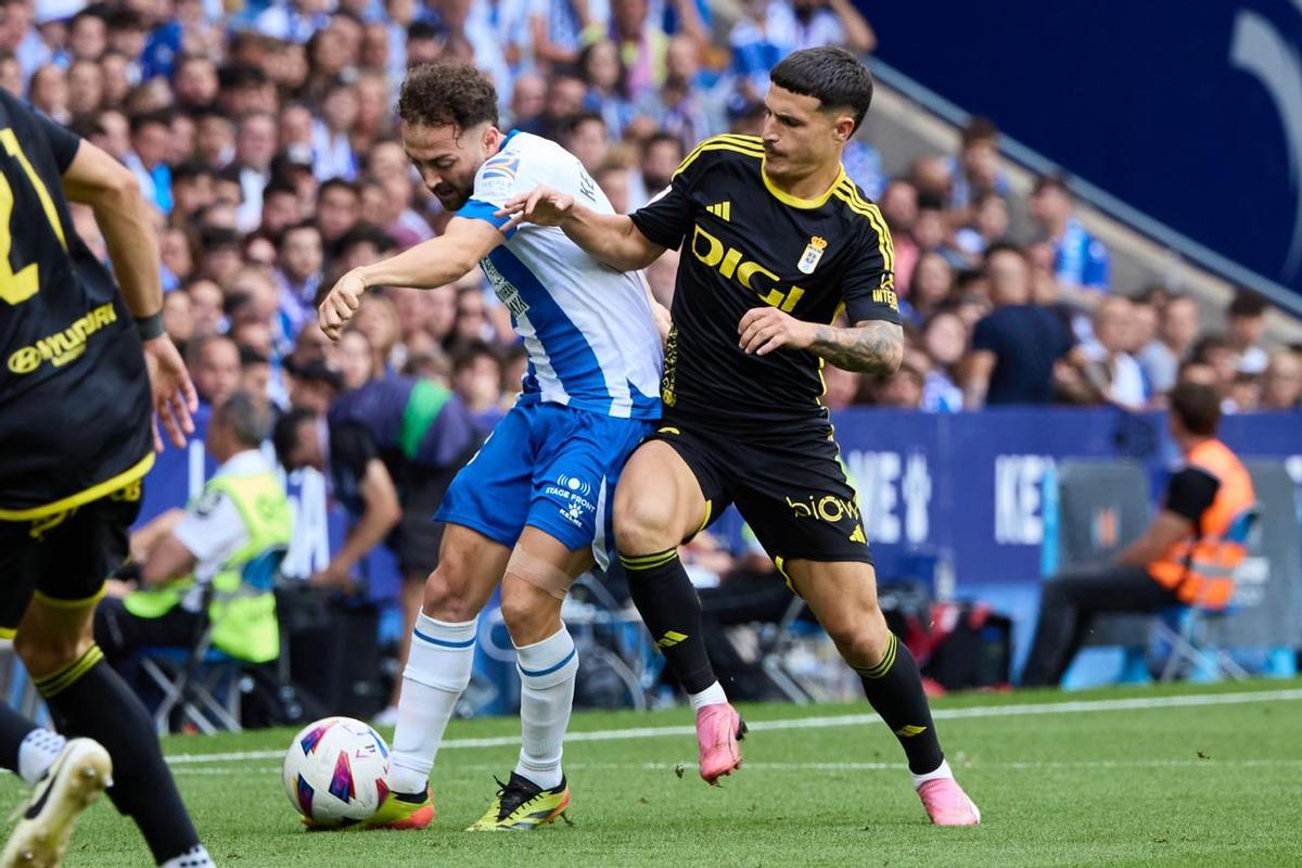 RCD Espanyol - Real Oviedo, final por el ascenso a Primera, en imágenes.