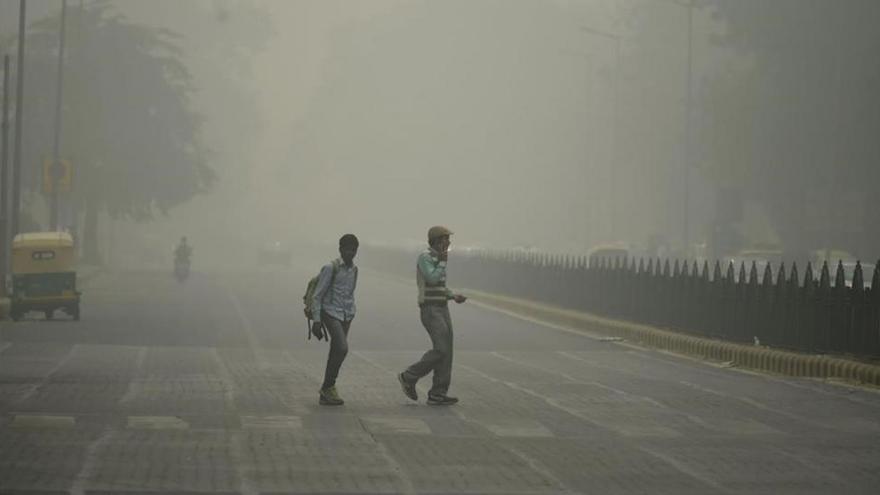 Emergencia en Nueva Delhi por la alta contaminación