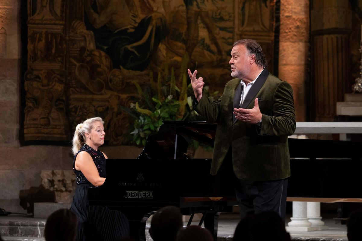 Les imatges de Bryn Terfel al Festival de Peralada