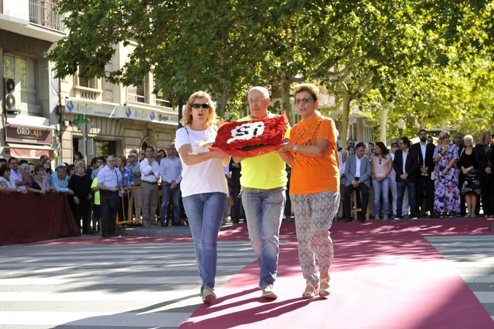 Ofrena de la Diada 2017 a Manresa