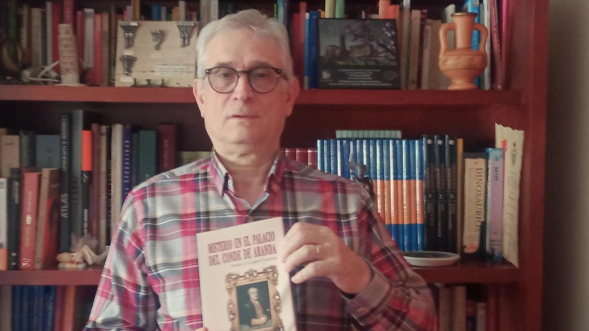 Pedro J. López Correas habla sobre su novela 'Misterio en el palacio del Conde de Aranda'