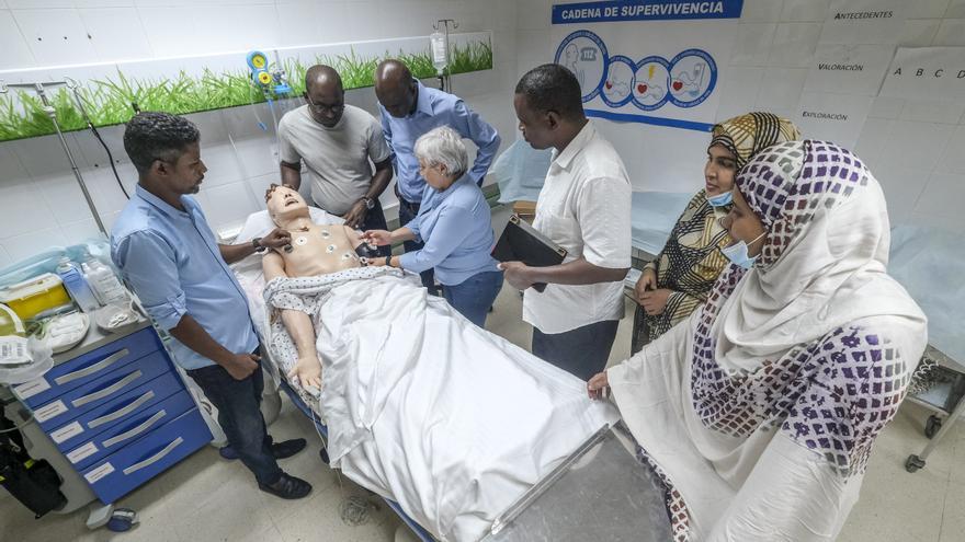 La ULPGC forma a enfermeras y matronas mauritanas