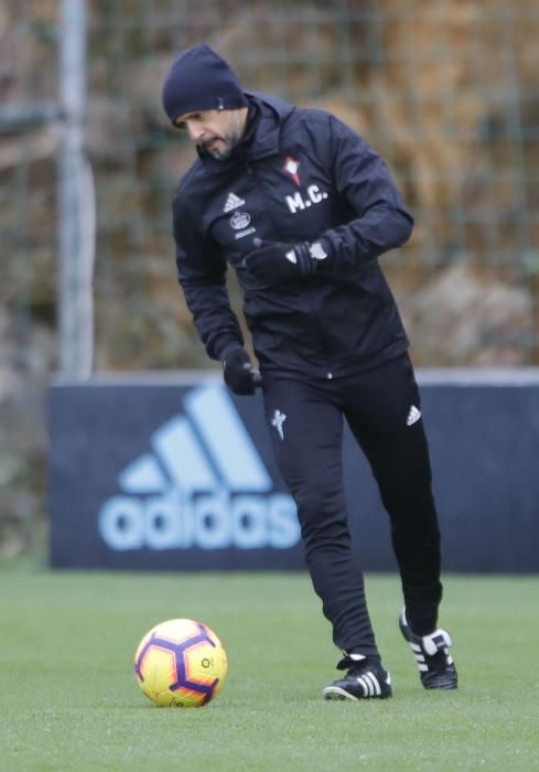 Entrenamiento del Celta