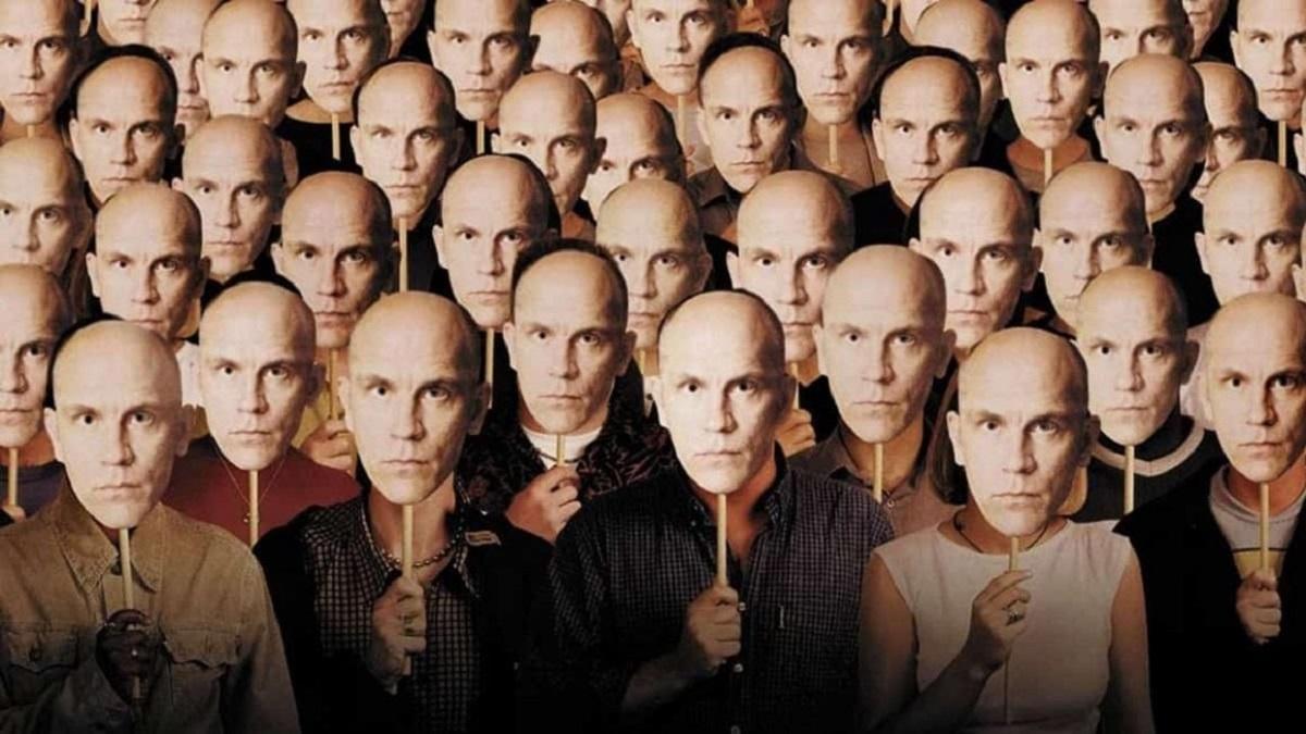 Cartel de 'Cómo ser John Malkovich'