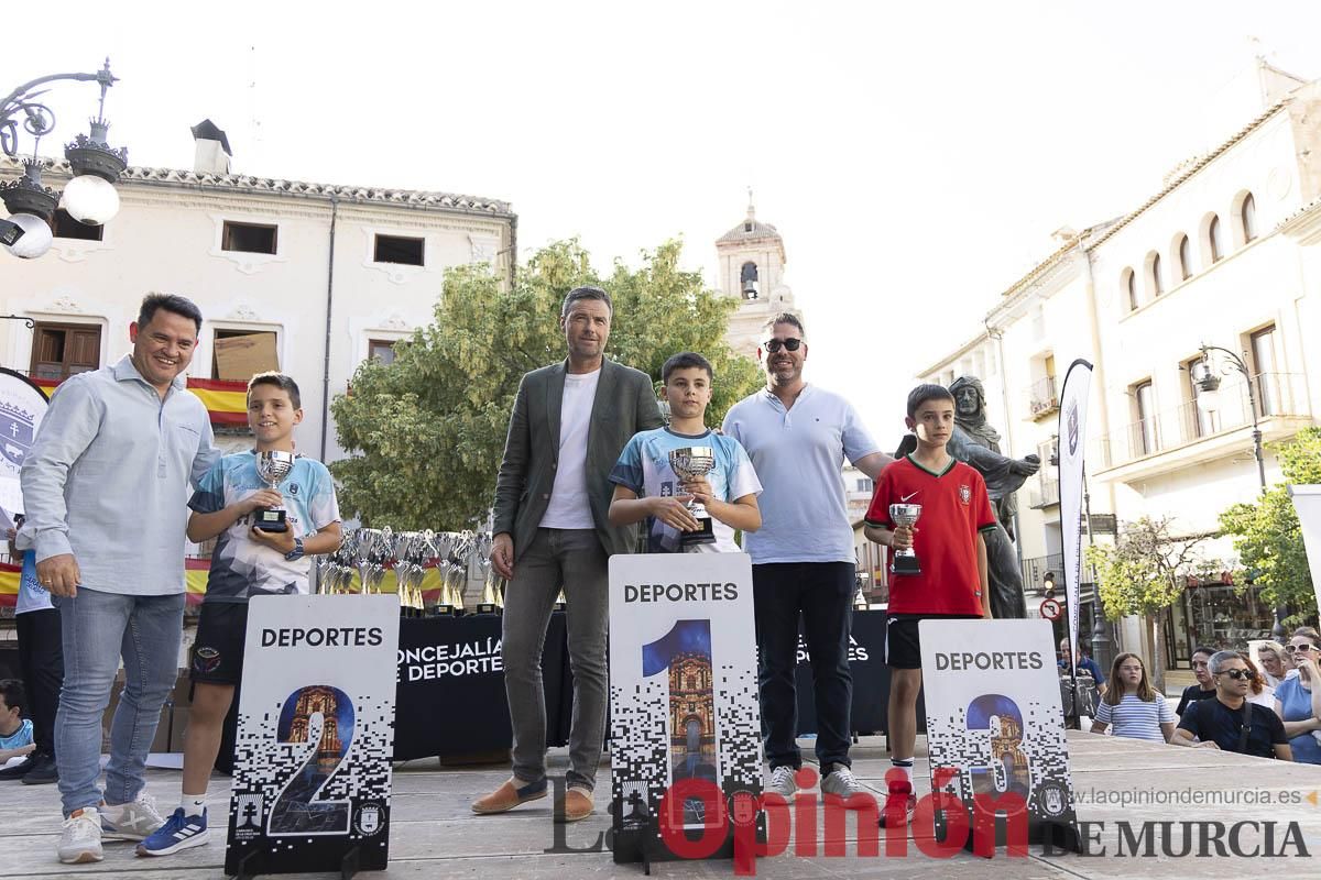 Clausura de las Escuelas Municipales Deportivas de Caravaca