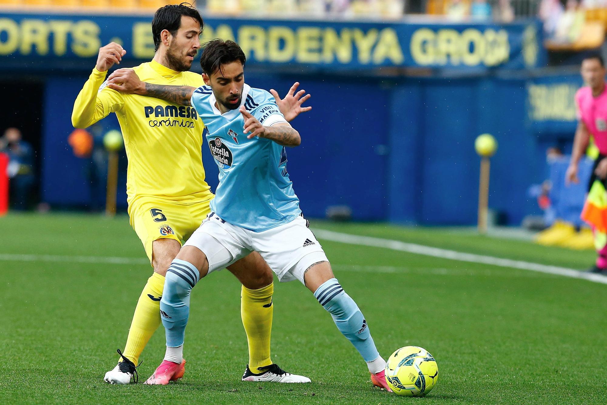 El Villarreal-Celta, en imágenes