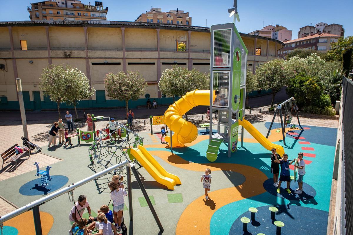 El Ayuntamiento de Tudela invierte más de 230.000 euros para renovar los parques infantiles