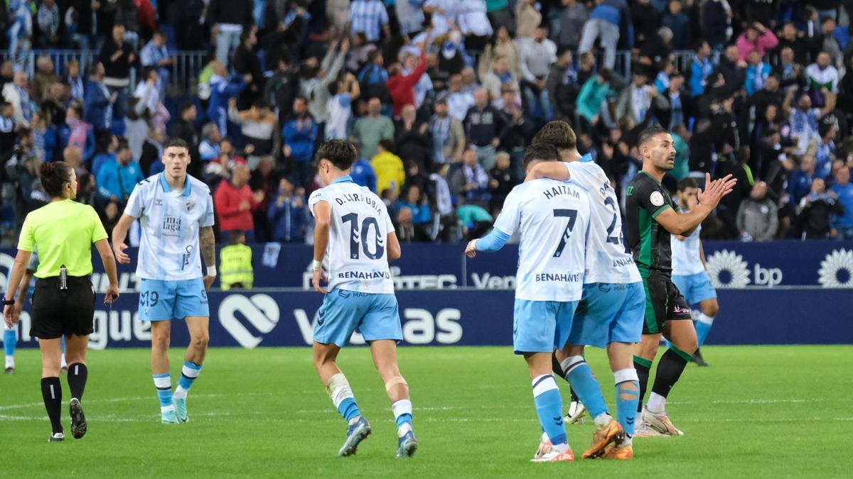 Imagen del Málaga CF - Córdoba CF.