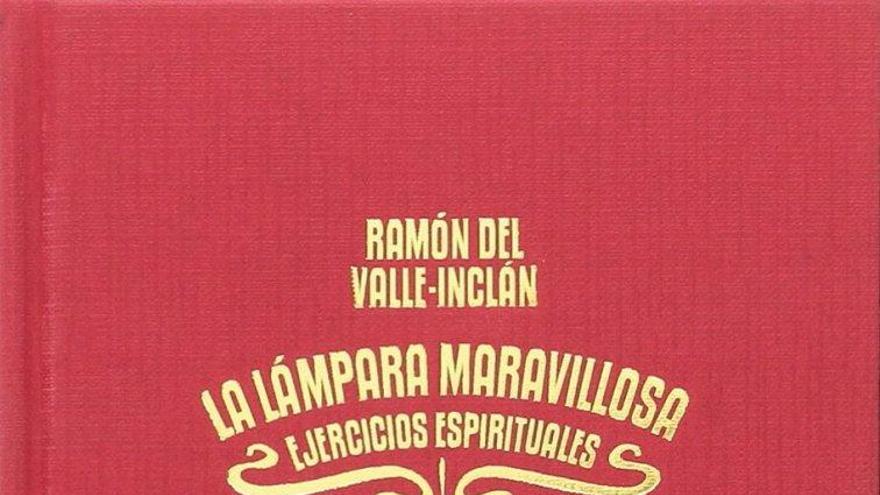 Portada de &#039;La lámpara maravillosa&#039; de Valle Inclán.