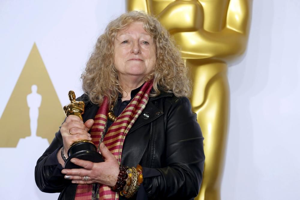 Jenny Beavan, ganador del Mejor Diseño de Vestuario por Mad Max: Furia en la Carretera