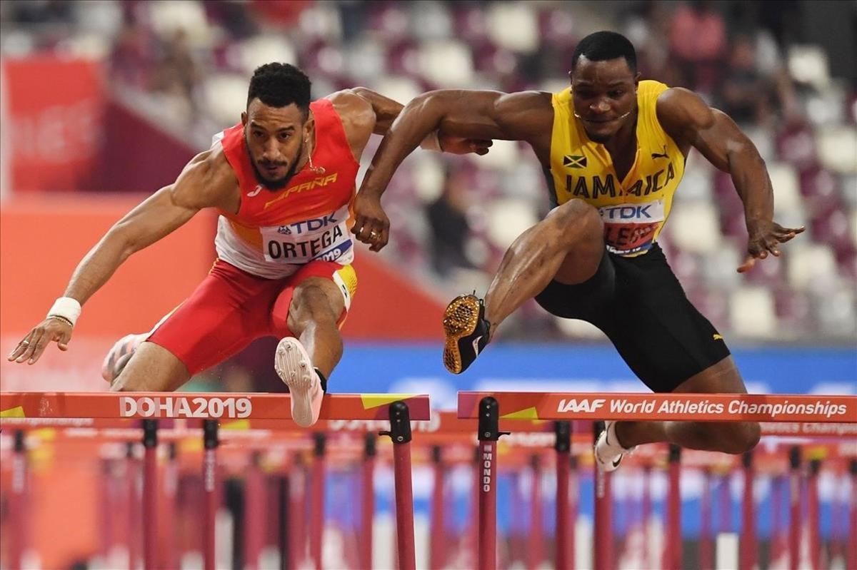 lmendiola50214619 spain s orlando ortega l and jamaica s omar mcleod compete191003203431 lmendiola50214619 spain s orlando ortega l and jamaica s omar mcleod compete191003203431