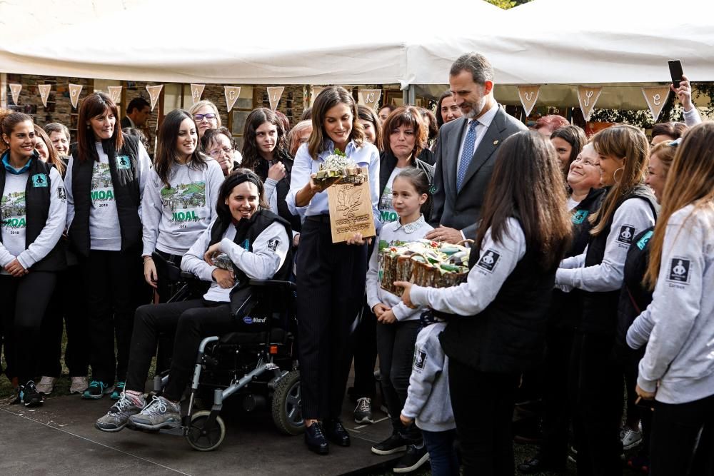 Premios Princesa de Asturias 2018: Los Reyes visitan Moal, "Pueblo Ejemplar" 2018