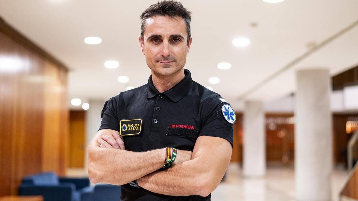 Miguel Assal, experto en emergencias sanitarias desde hace más de 18 años.