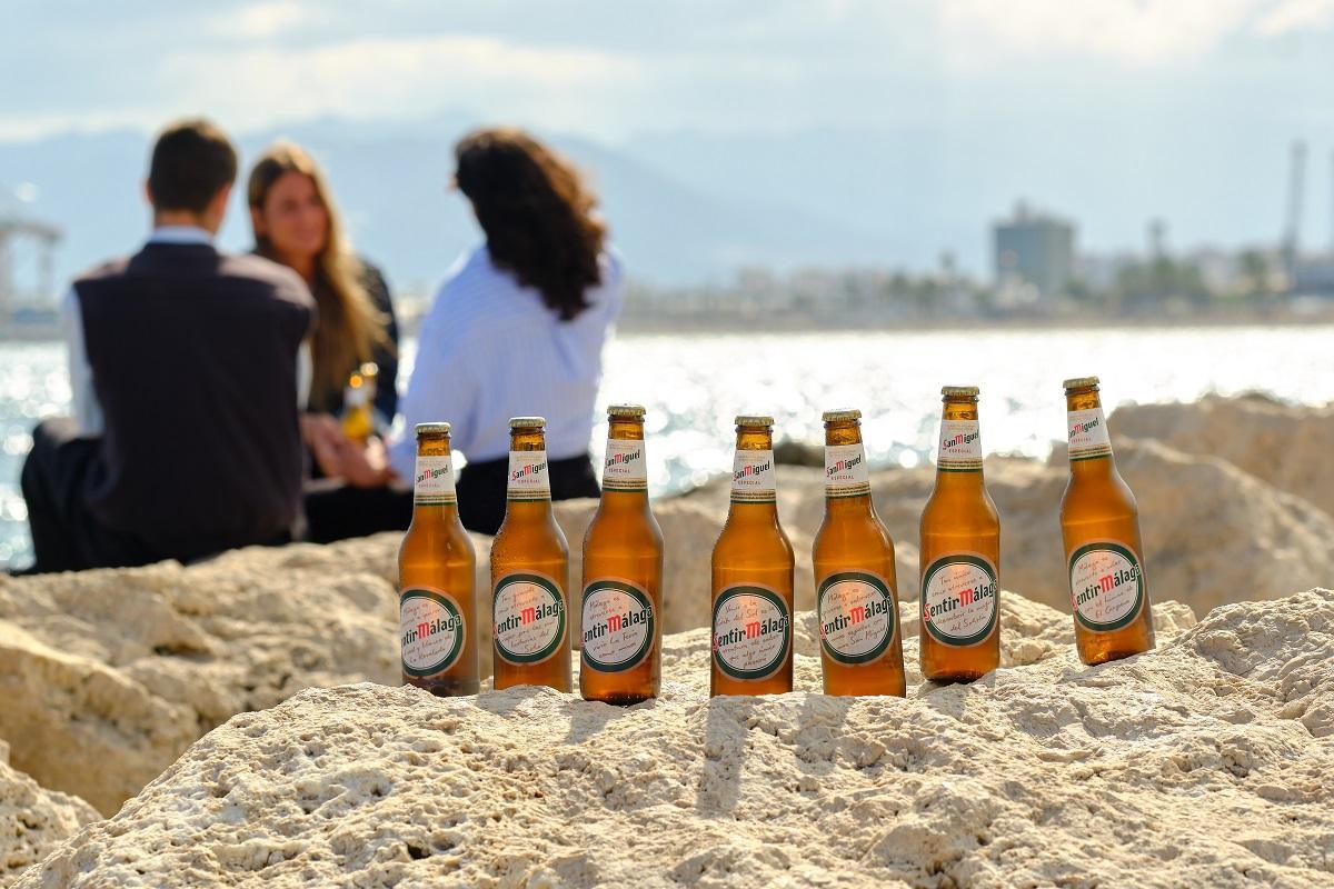 Otra imagen de la campaña 'Sentir Málga' de San Miguel.