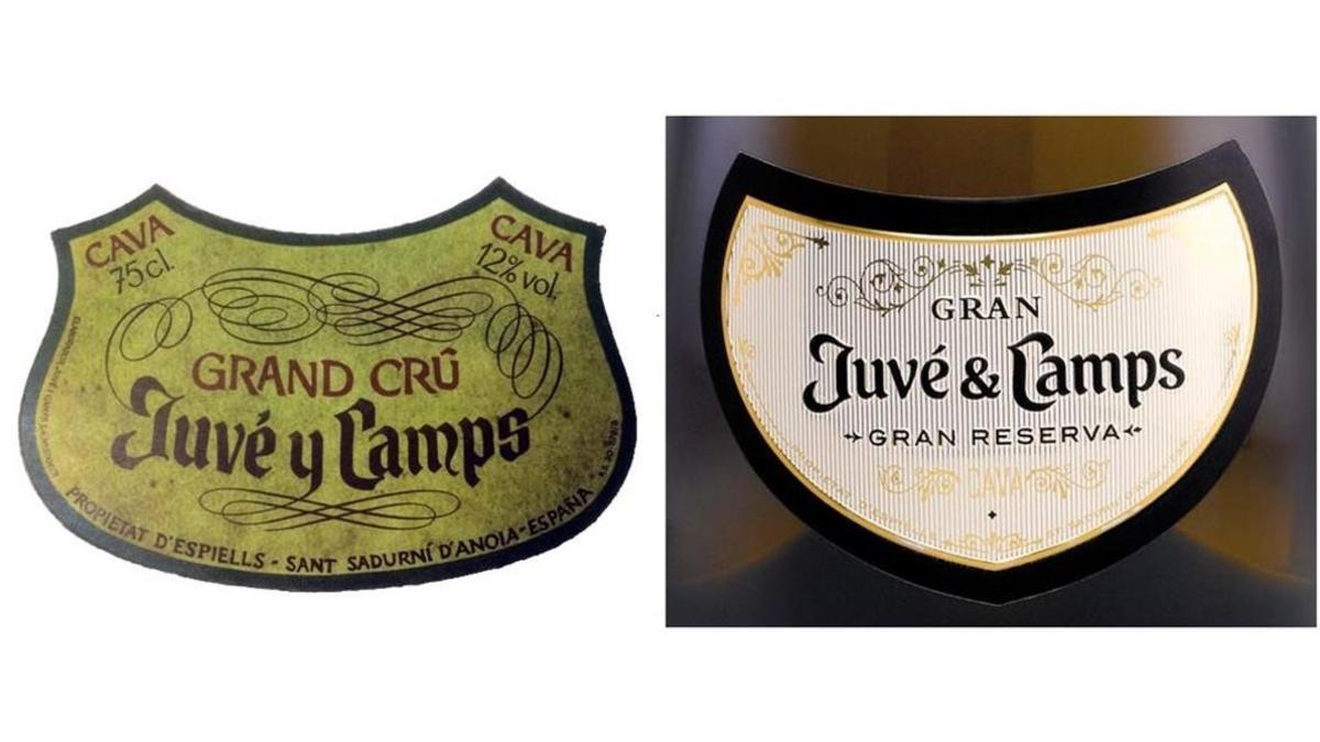 Comparativa cava Grand Crú Juve y Camps 1966 y Gran Juvé &amp; Camps Brut 2011