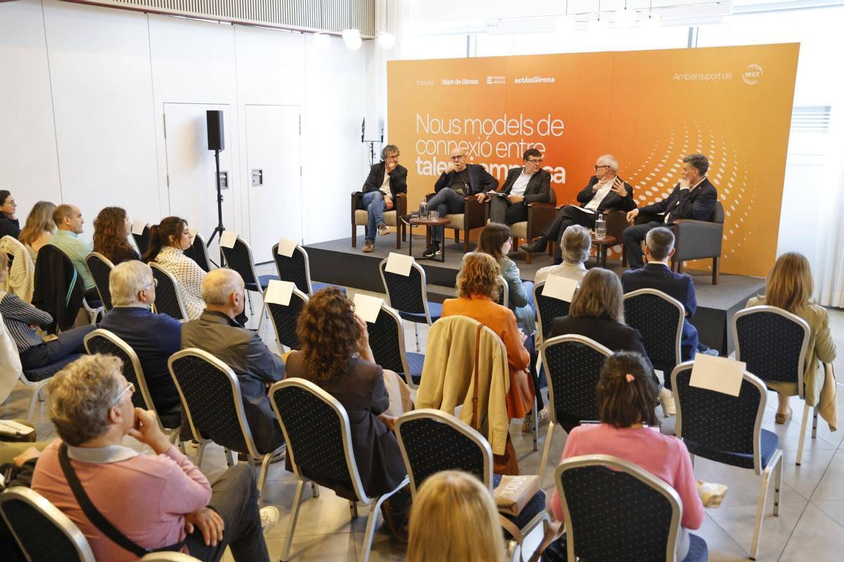 Les imatges de la jornada "Nous models de connexió entre talent i empresa"
