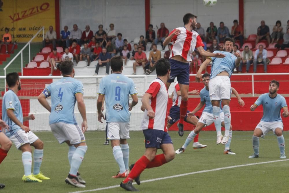 El Celta B se lleva el Vila de Cangas