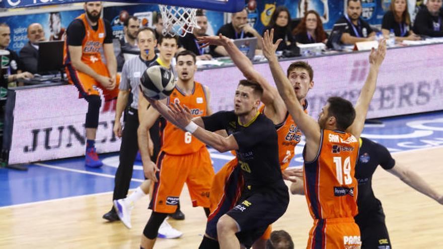 El Valencia Basket estuvo lejos de su nivel.