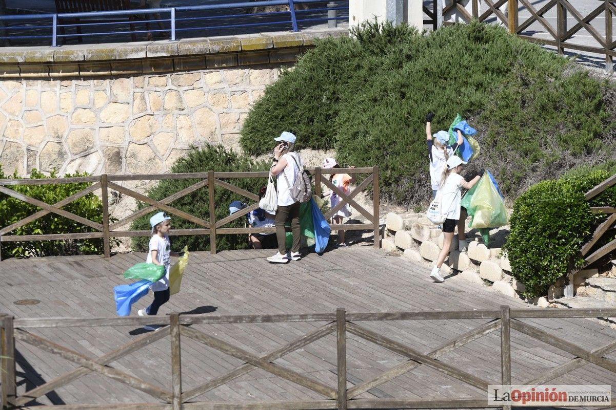 Todas las imágenes del reto de limpieza del río Segura en Murcia