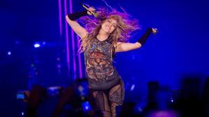 Shakira, el pasado martes en Madrid