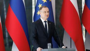 El presidente de Polonia, Andrzej Duda