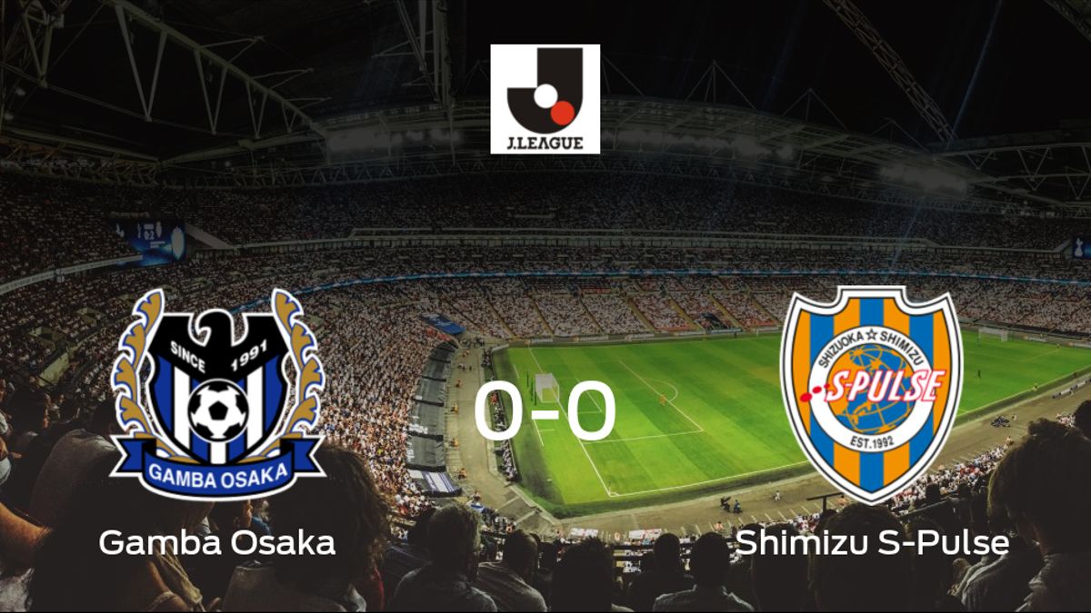 Empate sin goles entre Gamba Osaka y Shimizu S-Pulse (0-0)