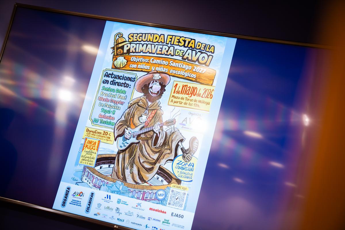Cartel de la II Fiesta de la Primavera AVOI