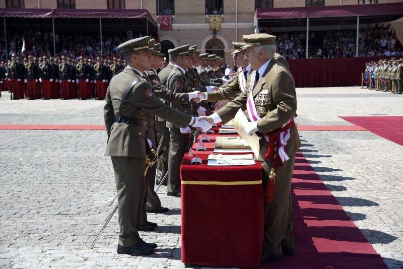 Visita de Felipe VI a la Academia General Militar de Zaragoza