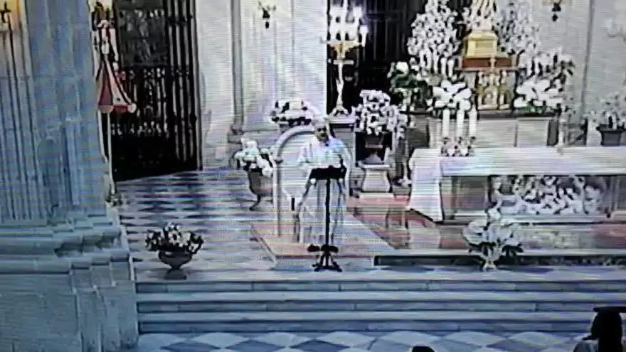 El cura de La Purísima de Yecla insta a los católicos a "pedir a Dios que os ayude a ejercer vuestro voto con responsabilidad"
