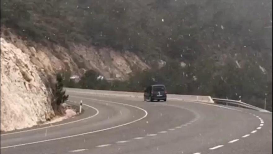 Nevadas en Ojén, Puerto de la Torre y Coín